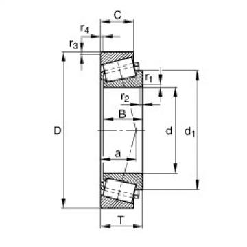  320/28-X FAG Tapered Roller bearing 