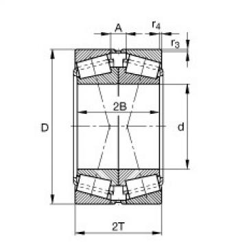  32948-N11CA-A440-500 FAG Tapered Roller bearing 