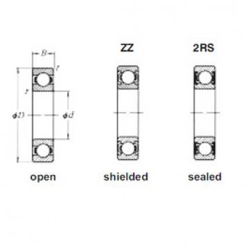  61901-2R CRAFT Deep groove ball bearing 