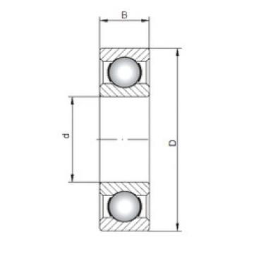  61900 CX Deep groove ball bearing 