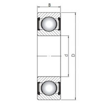  61900 ZZ CX Deep groove ball bearing 