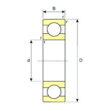  619/850 IB Deep groove ball bearing 