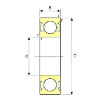  619/7-ZZ IB Deep groove ball bearing 