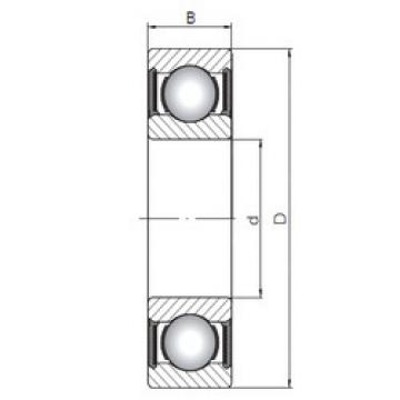  61900-2R CX Deep groove ball bearing 