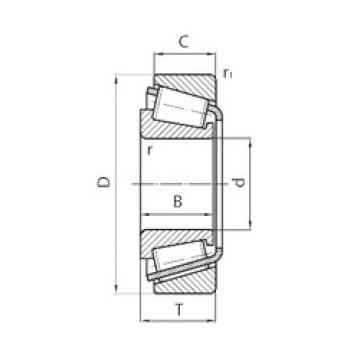  33007 CYD Tapered Roller bearing 