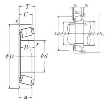  32968 NK Tapered Roller bearing 