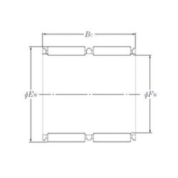  K25×30×26ZW NTN Needle roller bearing 