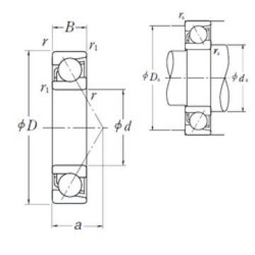  7008 C NK Angular Contact Ball bearing 