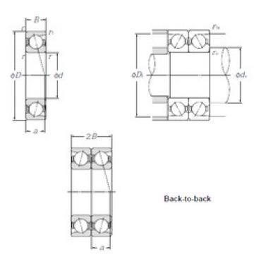  7007CDB CYD Angular Contact Ball bearing 