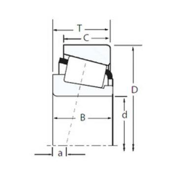  32956 Timken Tapered Roller bearing 