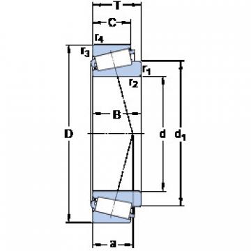  32968 KF Tapered Roller bearing 