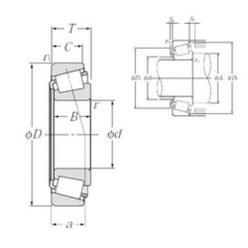  32944XUE NTN Tapered Roller bearing 