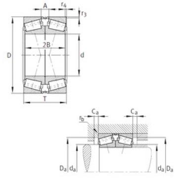  32960-N11CA-A650-700 FAG Tapered Roller bearing 