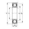  61901-2RR FAG Deep groove ball bearing 