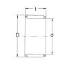  K25X31X14 FBJ Needle roller bearing 