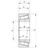  32968 A CX Tapered Roller bearing 