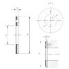  TUW1 12 CX Radial pherical plain bearing 