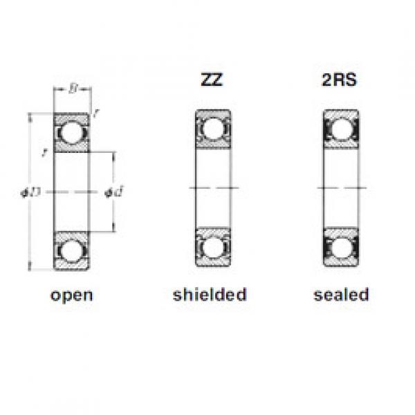  61900-2R CRAFT Deep groove ball bearing  #2 image