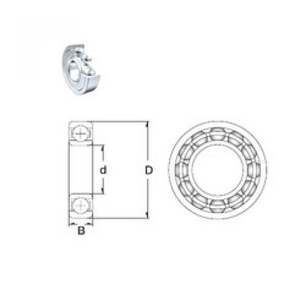  61900-2Z ZEN Deep groove ball bearing  #2 image