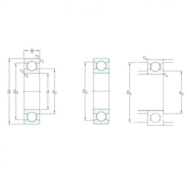  619/8 KF Deep groove ball bearing  #2 image