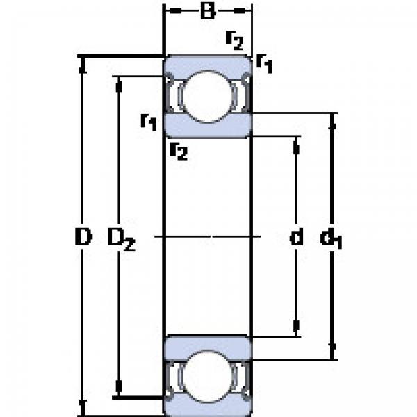  61903-2Z KF Deep groove ball bearing  #2 image