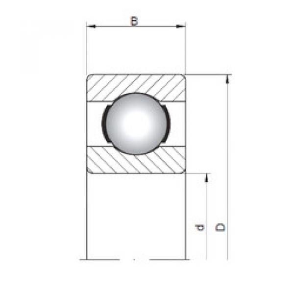  619/8 CX Deep groove ball bearing  #2 image