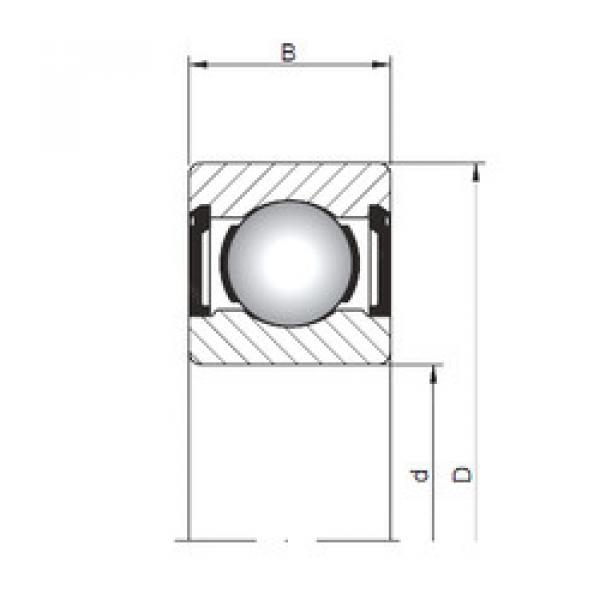  619/9 ZZ CX Deep groove ball bearing  #2 image