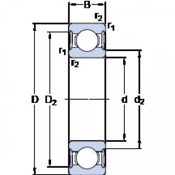  61903-2R1 KF Deep groove ball bearing  #2 image