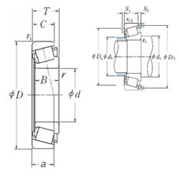  32968 NK Tapered Roller bearing  #2 image