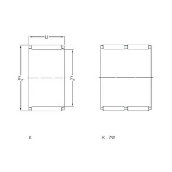  K265x280x50 KF Needle roller bearing  #2 image