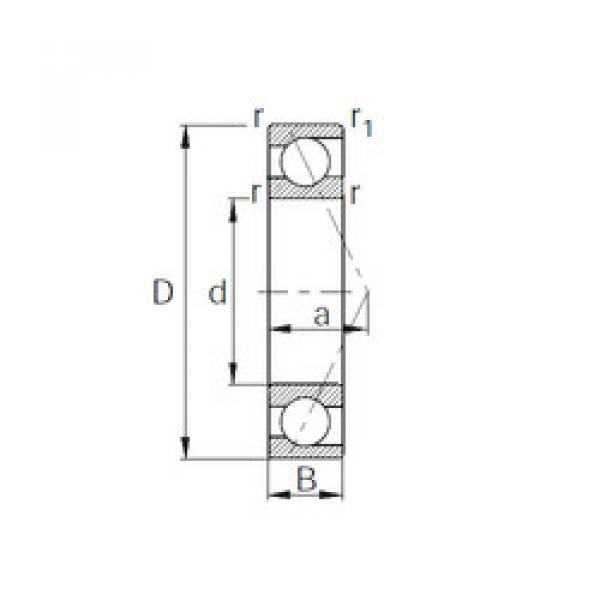  7008 CYD Angular Contact Ball bearing  #2 image