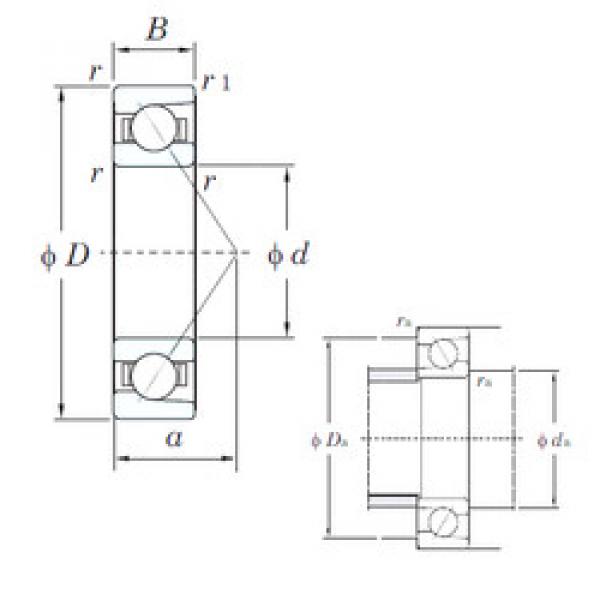  7007B KOYO Angular Contact Ball bearing  #2 image