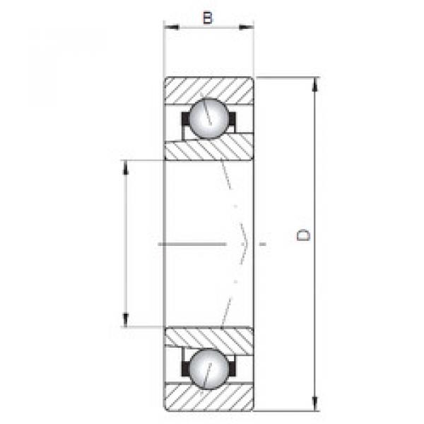  7007 CTBP4 CX Angular Contact Ball bearing  #2 image