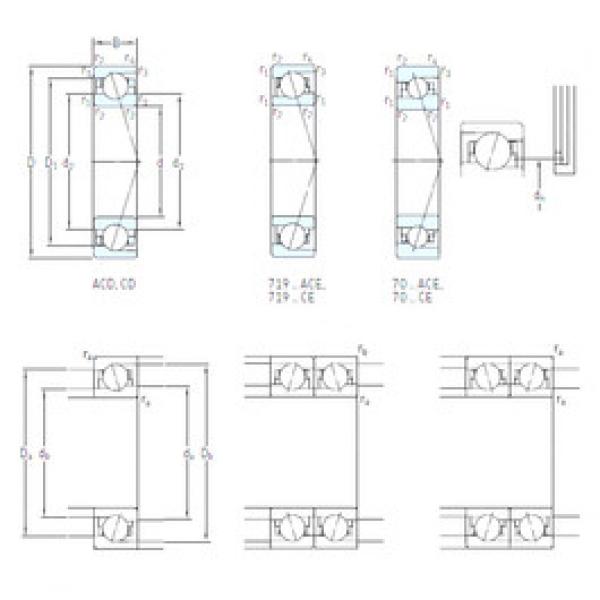  7007 CE/P4A KF Angular Contact Ball bearing  #2 image