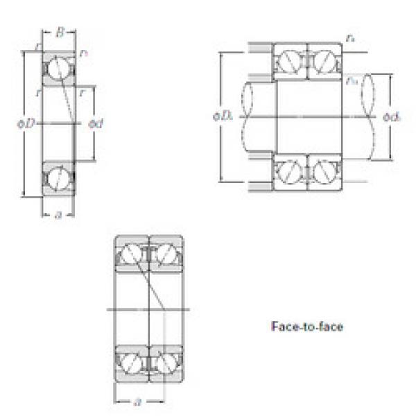  7007DF CYD Angular Contact Ball bearing  #2 image