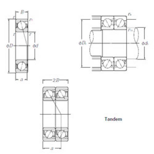  7007DT NTN Angular Contact Ball bearing  #2 image