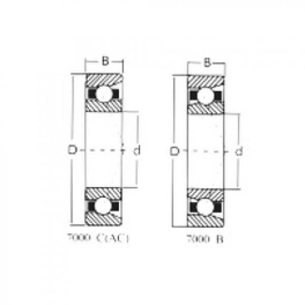  7007C CRAFT Angular Contact Ball bearing  #2 image