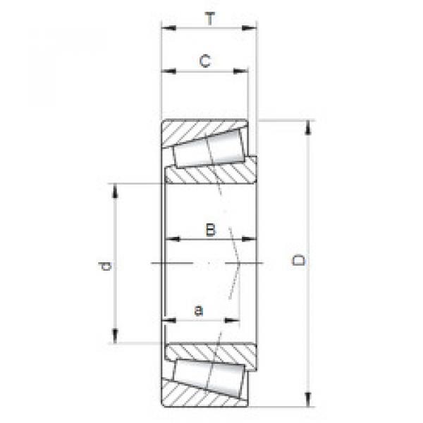  31590/31520 CX Tapered Roller bearing  #2 image