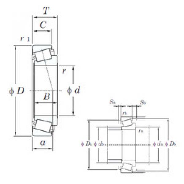  33005JR KOYO Tapered Roller bearing  #2 image