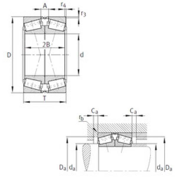  32960-N11CA-A650-700 FAG Tapered Roller bearing  #2 image